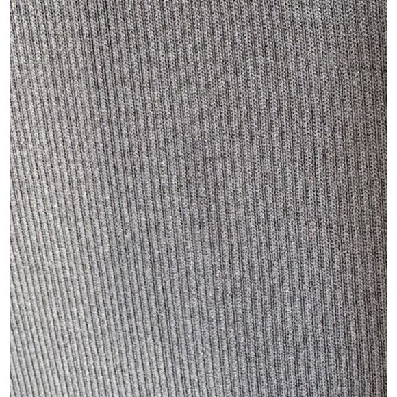 Aritzia Little Moon Short Sleeve Polo Top Women’s Size Large Ribbed Modern City - Picture 7 of 7